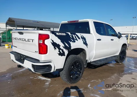 2021 Chevrolet Silverado 1500 4Wd Short Bed Lt Trail Boss z USA, uszkodzony, nr VIN 3GCPYFED5MG479832